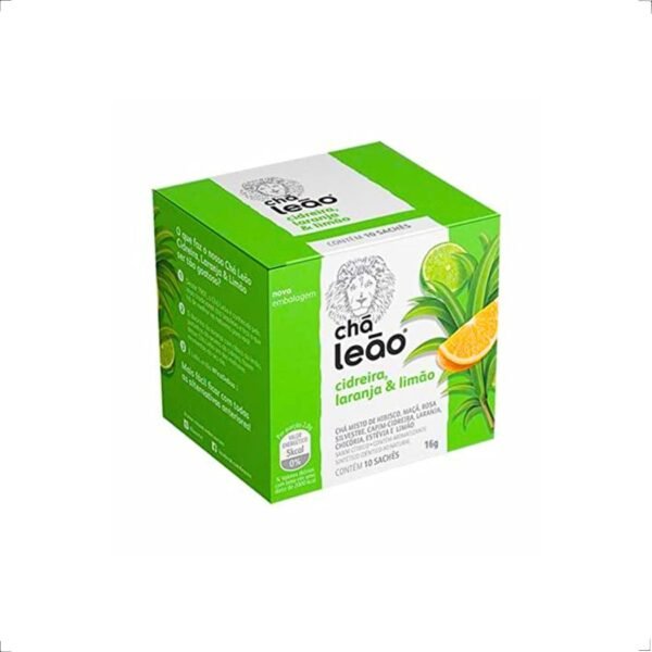 Chá Cidreira, Laranja e Limão 16g Chá Leão