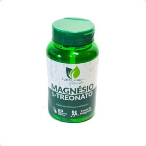 Magnésio L-Treonato 60caps 500mg Fonte Verde