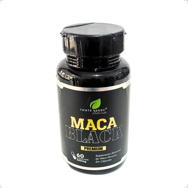 Maca Black premium 60 caps 500mg Fonte Verde