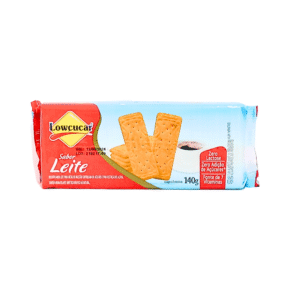 Biscoito sabor Leite sem lactose e sem açúcares 115g Lowçucar