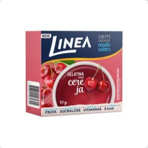 Gelatina sabor Cereja zero 10g Linea