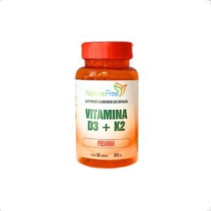 Vitamina D3 +K2 60 caps 350mg Nature Free
