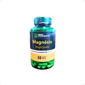 Magésio Bisglicinato 500mg 60 caps New Andrews