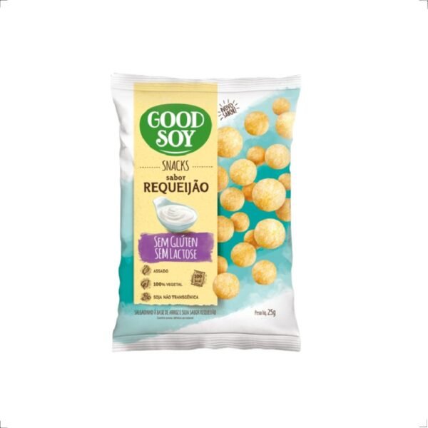 Snacks Sabor Requeijão 25g Good Soy