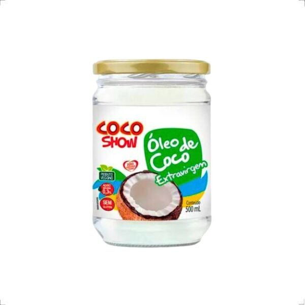 Óleo de Coco Extra Virgem 500ml Copra Coco Show