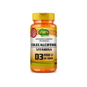 Vitamina D3 Colecalciferol 470mg 60 caps Unilife