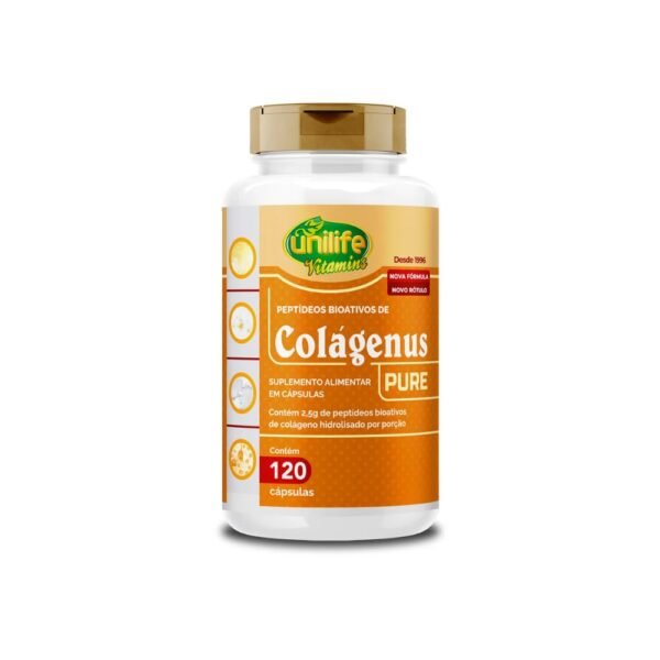 Colágeno pure 120 caps 620g Unilife