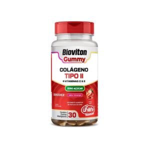 Colágeno Tipo 2 + vit. C e E 30 gomas Unilife Gummy