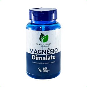 Magnésio Dimalato 60caps 500mg Fonte Verde