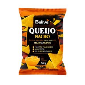 Tortilla Chips sabor queijo nacho 50g belive