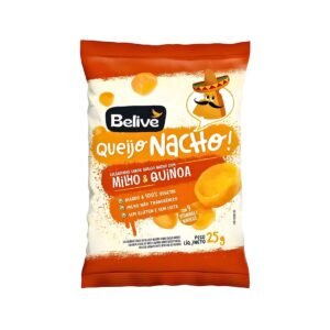 Salgadinho sabor Queijo Nacho 25g Belive