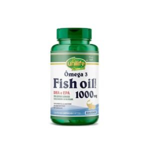 Ômega 3 Fish oil 60 caps 1000mg Unilife