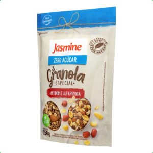 Granola Zero Açúcar  Amendoim e Alfarroba 250g Jasmine Vegan