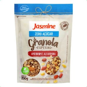 product-grid-gallery-item Granola Zero Açúcar  Amendoim e Alfarroba 250g Jasmine Vegan