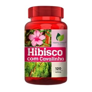 Hibisco com Cavalinha 120caps Fonte Verde