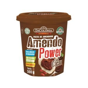 Pasta de amendoim Cacau 500g DaColônia