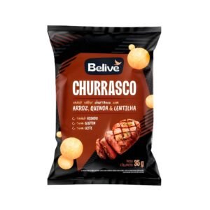 Snack churrasco arroz , quinoa e lentilha 35g Belive