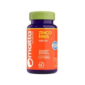 Zinco  Quelato 500mg 60 caps  Maltta