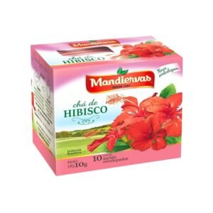 Chá de Hibisco 10 saches Mandiervas