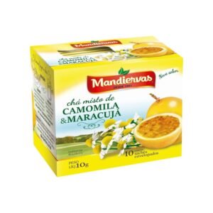 Chá de Camomila e Maracujá 10 saches Mandiervas